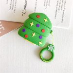 Wholesale Cute Design Cartoon Silicone Cover Skin for Airpod (1 / 2) Charging Case (Christmas Tree)